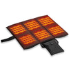 Foldable Portable Heated Seat Cushion with USB-C Rechargeable Battery, USB Heated Seat Cover Pads for Office Chair, Bleacher, Camping, Stadium