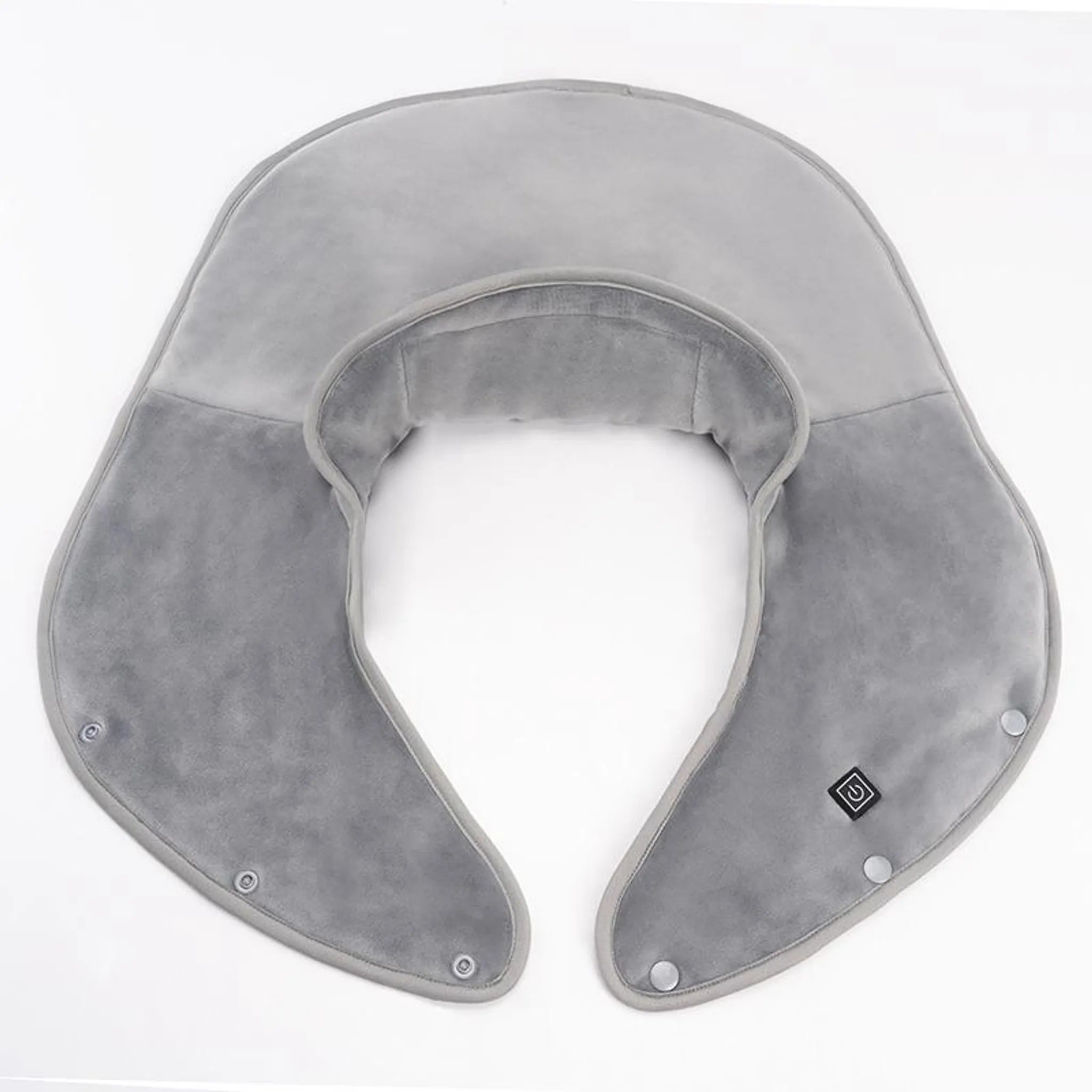 3-Zone Heated Shawl Neck and Shoulder Heated Pad Soft Fabric 3 Adjustable Temperature Electric Heated Scarf