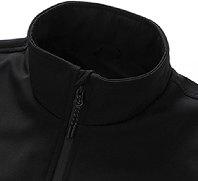 Men's Plain Heated Quilted Vest, 9 Heating Zones Sleeveless Zip Stand-Up Collar Winter Gilet Warm Electric Heat Waistcoat for Running, Hiking, Riding, Golf