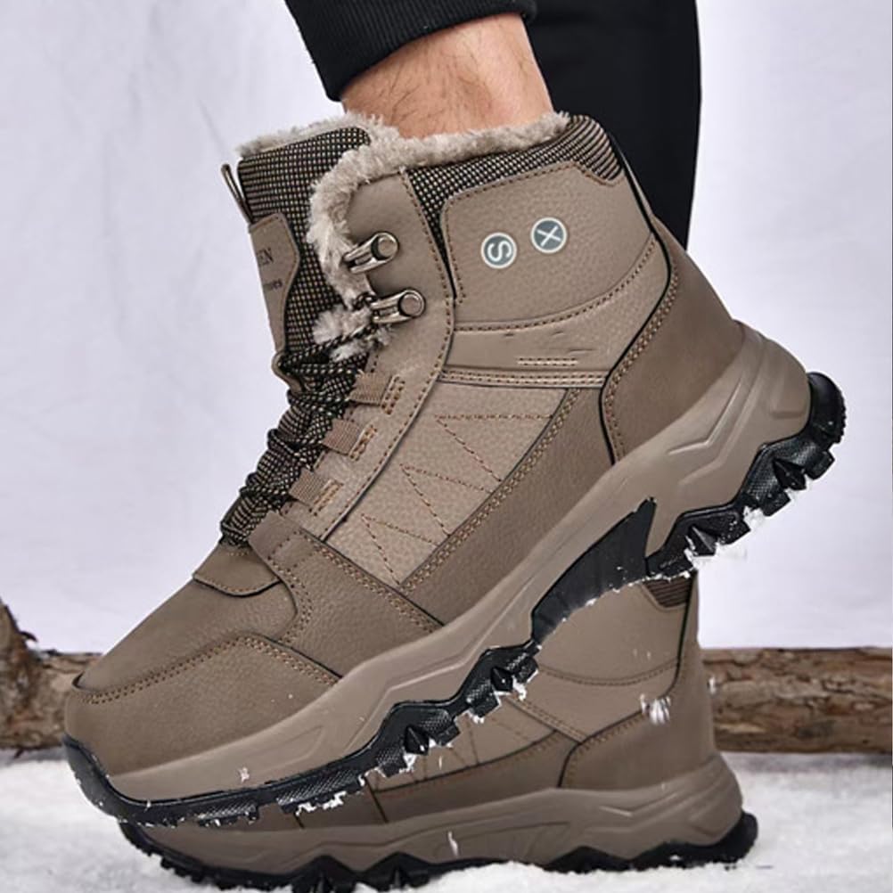 Smart Heated Sneakers for Women with Rechargeable 20000mAh Battery 3 Heating Levels Electric Heated Shoes, Waterproof Upper, Non-Slip Rubber Sole, Winter Warmth Footwear for Hiking Outdoor Activities