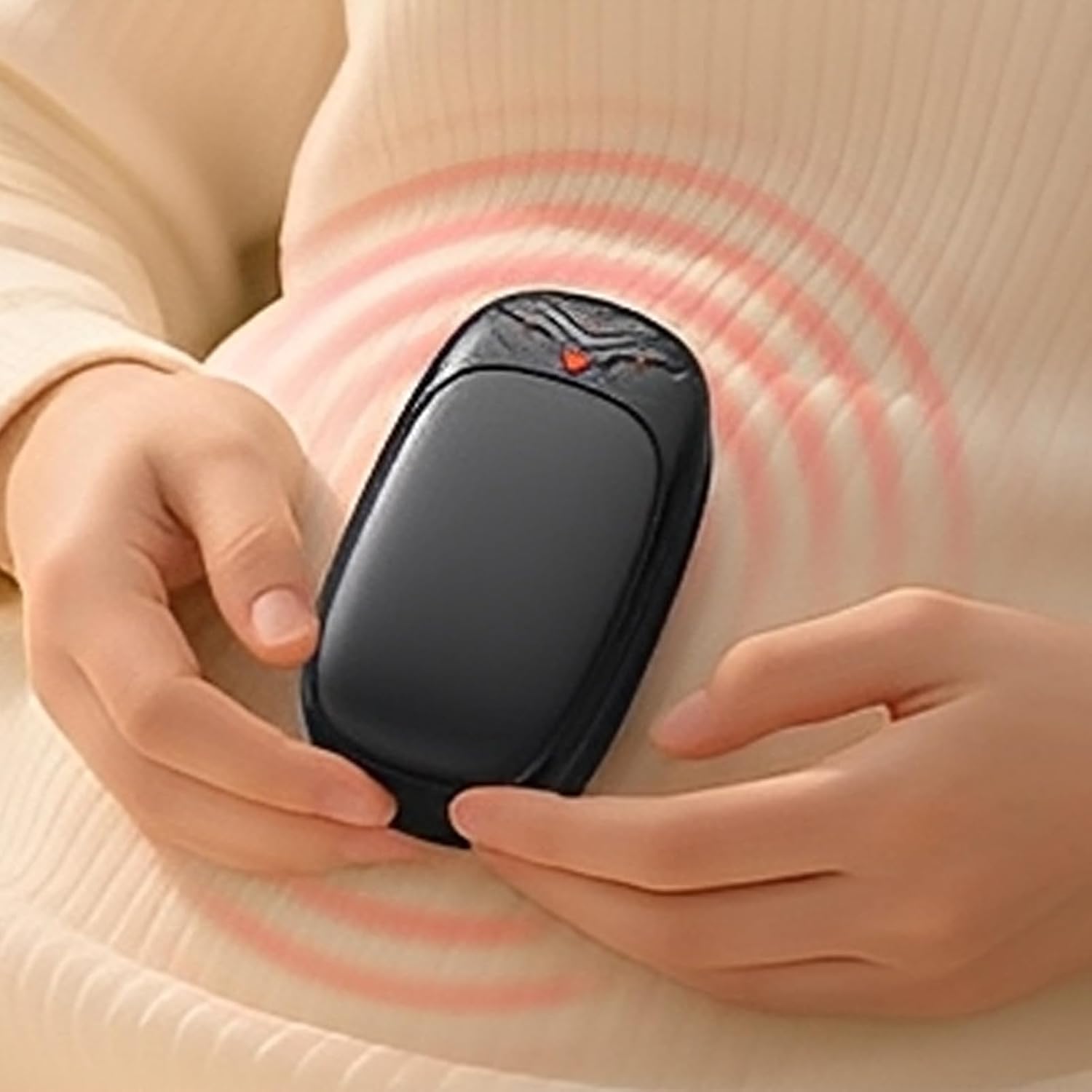 5W Magnetic Rechargeable Hand Warmer 2 Pack, 3 Heat Levels, 8 Hours Long Safe Heat, Portable Pocket Heater