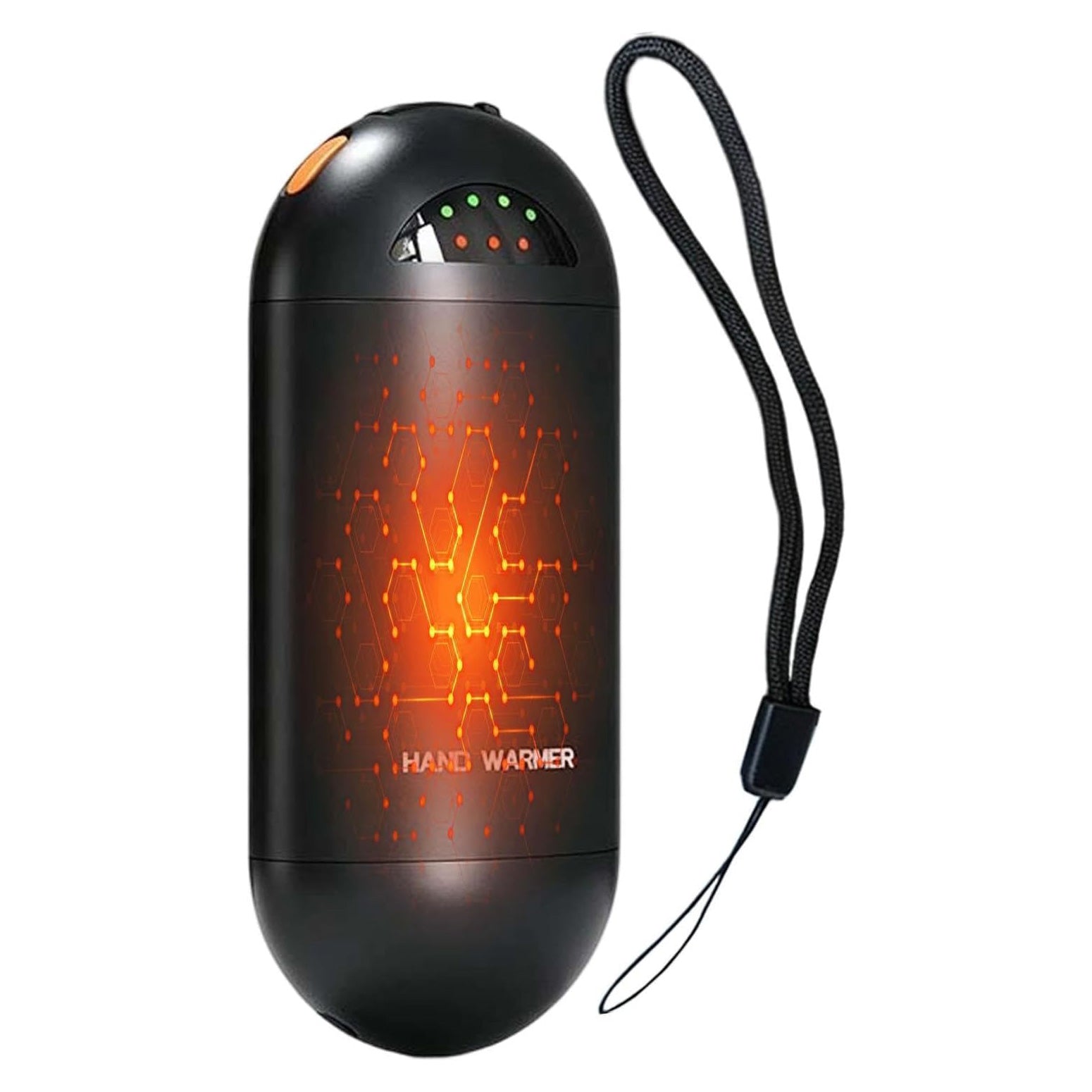 2 in 1 Split Portable Rechargeable Hand Warmer, Mini Pocket Electric Heater with LED Dual Display, 3 Constant Temperature Modes