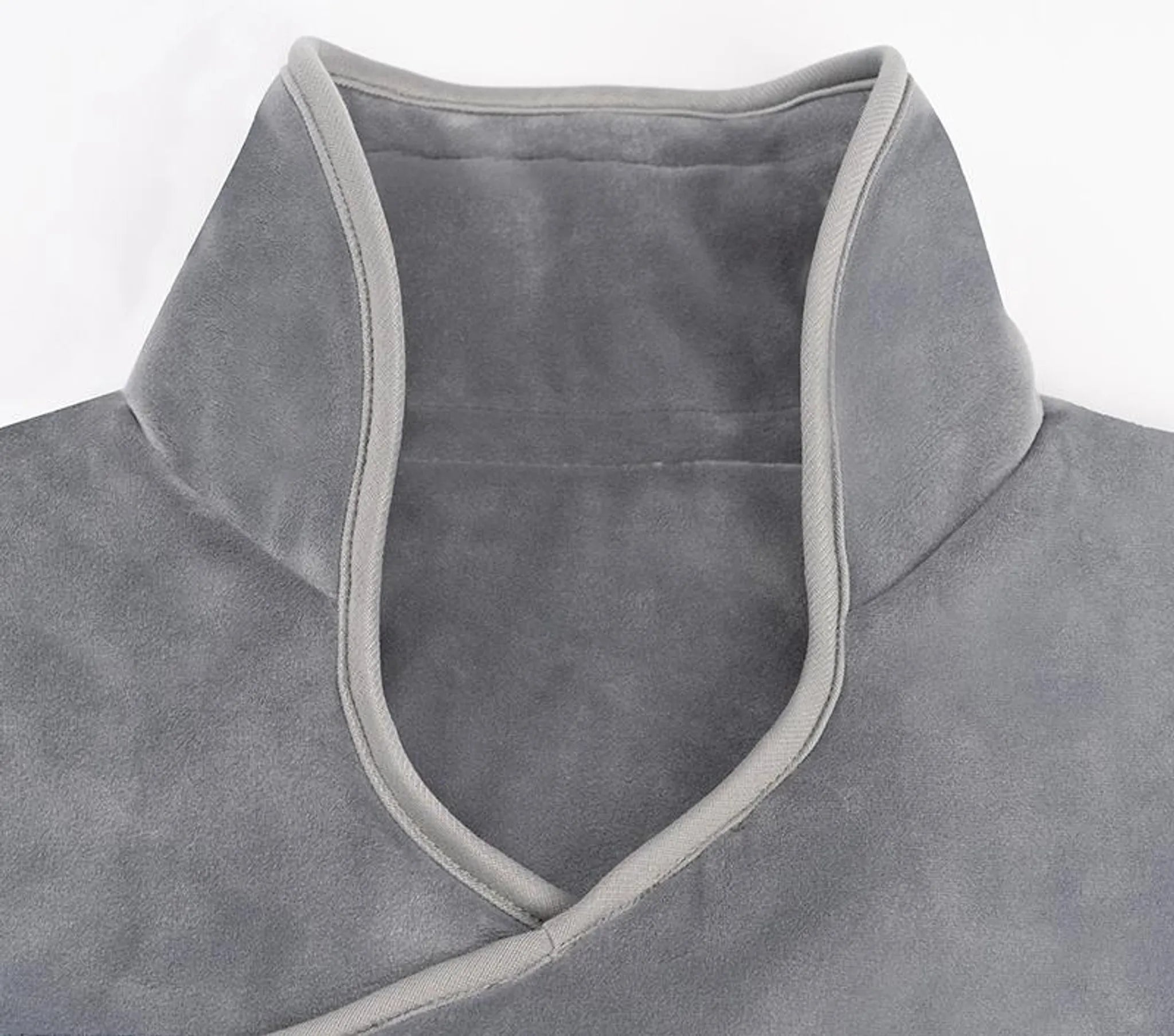 3-Zone Heated Shawl Neck and Shoulder Heated Pad Soft Fabric 3 Adjustable Temperature Electric Heated Scarf