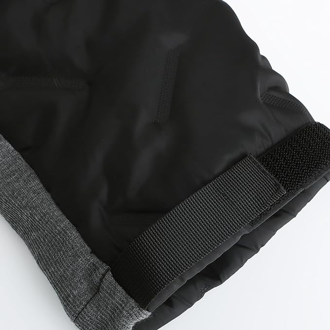 Unisex Battery Powered Heated Pants, Electric USB 3 Temperature Control, 5V/2A, 8 Heating Zones Elastic Fleece Thickening Warming Trousers for Women Men