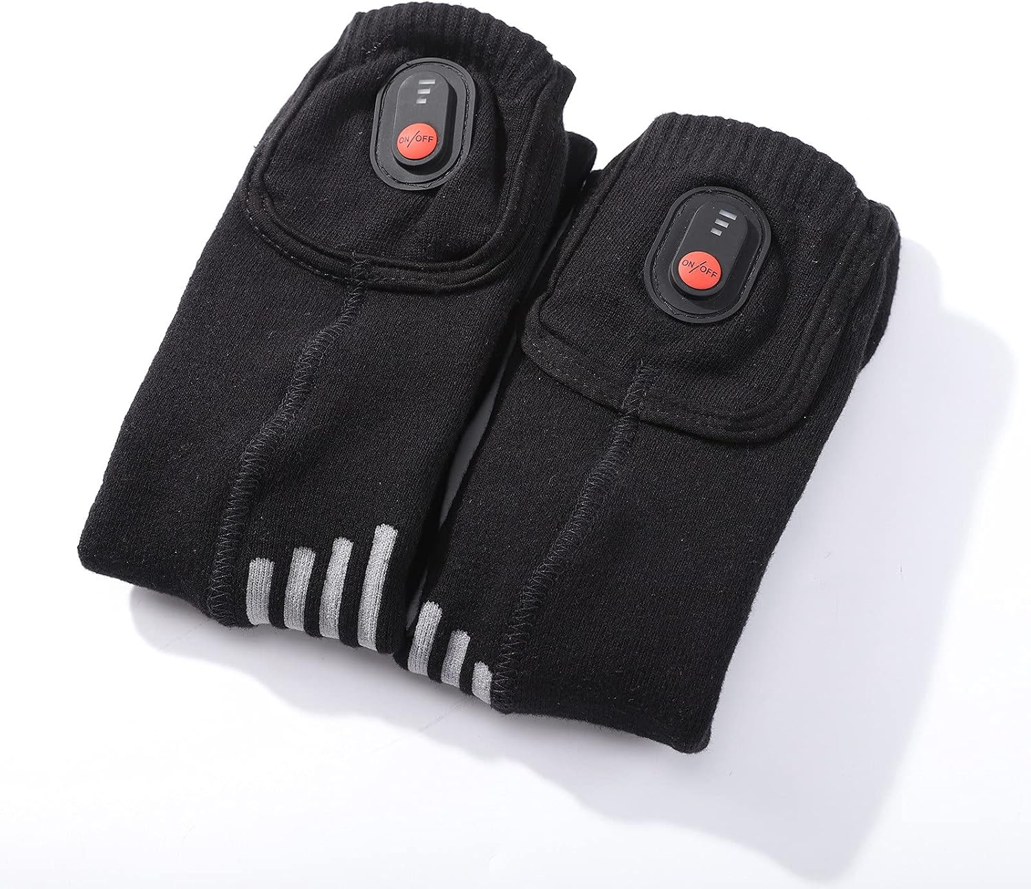 Electric Heated Thermal Socks for Men and Women Foot Warmer with 2pcs 5000mAh Rechargeable Battery Cotton Winter Socks for Skiing, Camping, and Hiking