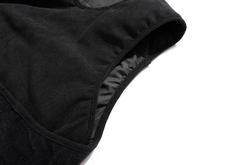 Black 8 Areas Heated Vest for Men Women USB Charging Smart Temperature Winter Warming Waistcoat with Adjustable Belt