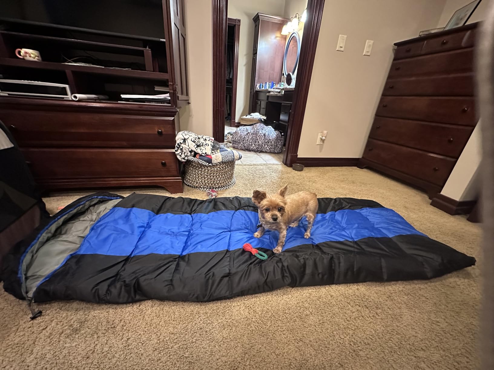 Great heated sleeping bag