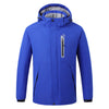 Soft Shell Electric Heated Jacket for Men Women with Detachable Hood 8 Heating Zones 3 Levels of Temperature Control Heating Winter Coat for Outdoor Hiking Skiing Hunting