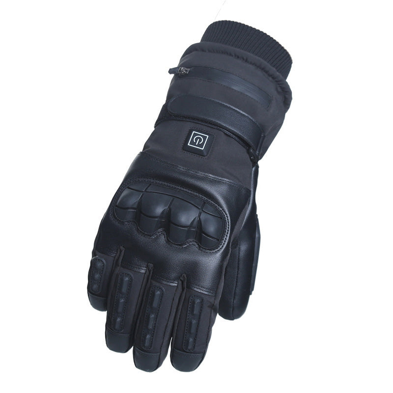 Rechargeable Heated Gloves with 2*8500mAh Batteries Touchscreen Heating Gloves for Men Women for Outdoor Activities, Riding, Cycling & Cold Weather