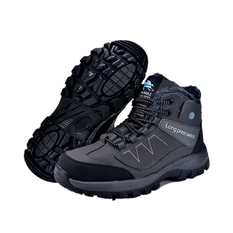 Electric Rechargeable Heated Sneakers for Women Men With 2*6000mAh Rechargeable Batteries, 3-Level Heating Models, 40℃-65℃ Winter Shoes for Indoor Outdoor Activities