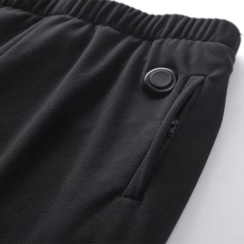 Women's Velvet Heated Underwear, 42 Heating Zones Electric Heat Base Tops and Bottom, Winter Long Sleeve Crew Neck Warm Base Shirt and Pant
