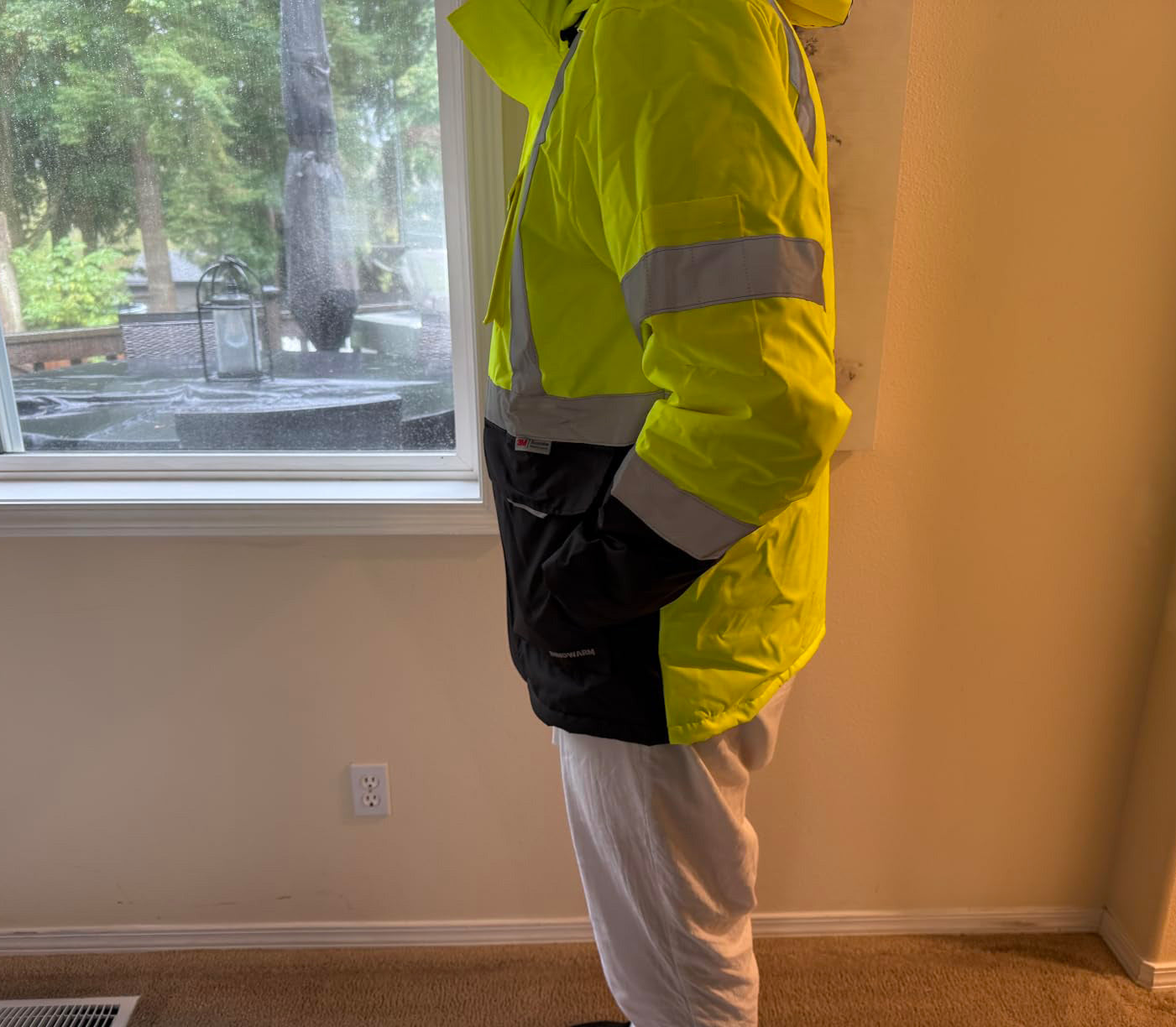 Warmth and safety jacket
