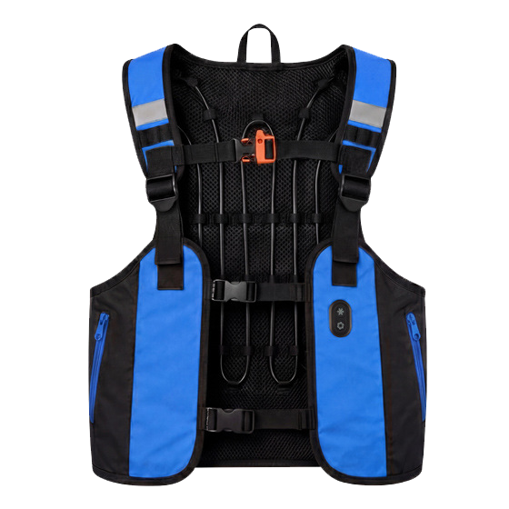blue safety cooling vest