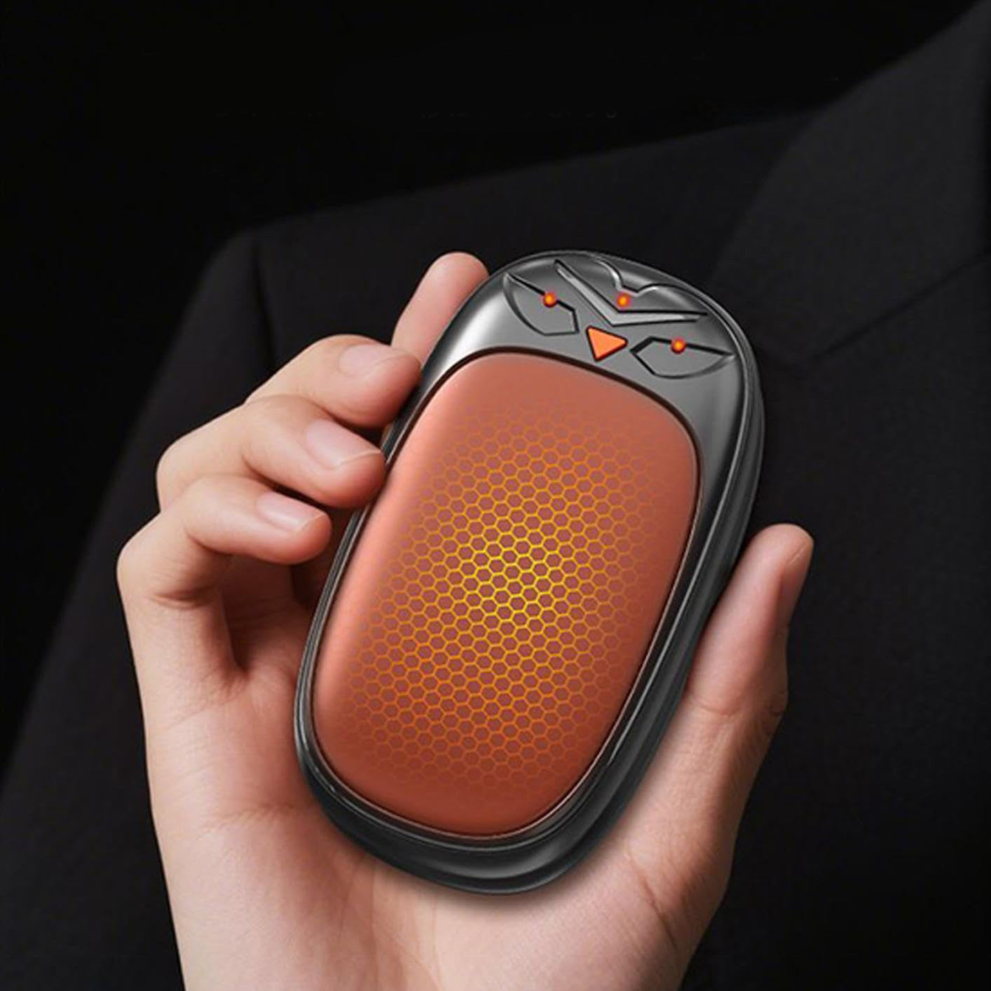 5W Magnetic Rechargeable Hand Warmer 2 Pack, 3 Heat Levels, 8 Hours Long Safe Heat, Portable Pocket Heater